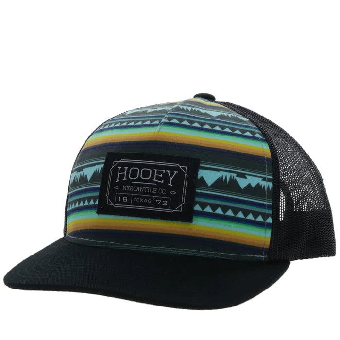 Hooey Doc Cap ~ Turquoise/Black - Henderson's Western Store