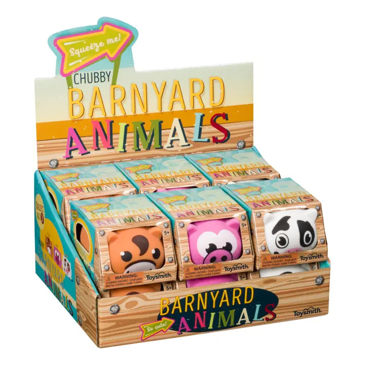 Chubby Barnyard Animals - Henderson's Western Store