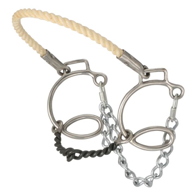 Sweet Iron Snaffle w/Rope - Henderson's Western Store