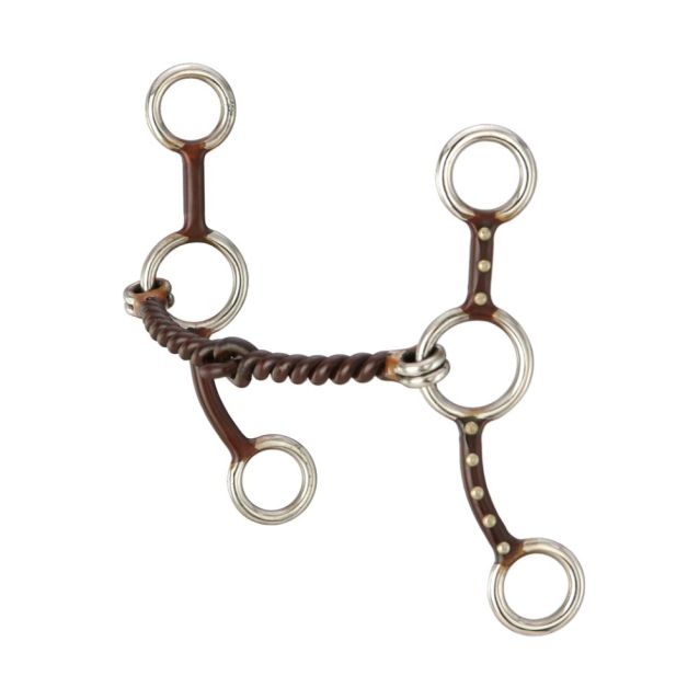 Jr Cowhorse Twisted Snaffle