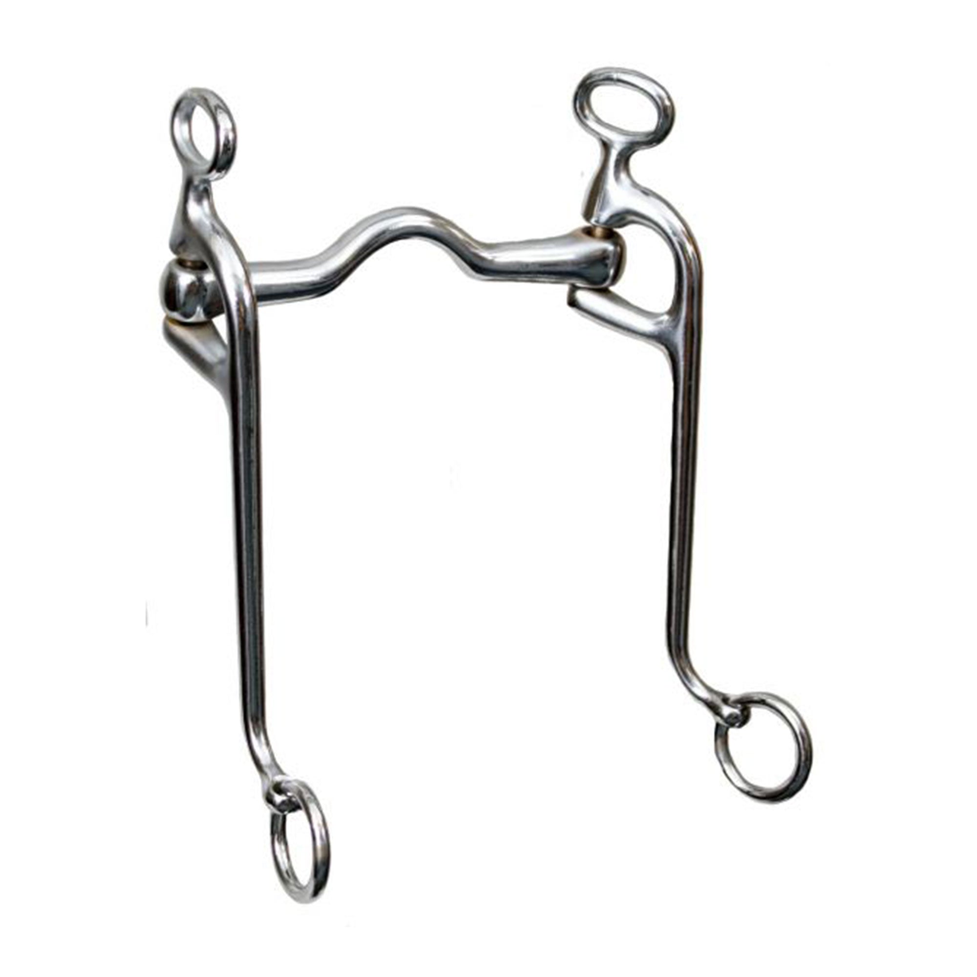 Showman chrome plated walking horse bit with 5" mouth - Henderson's Western Store