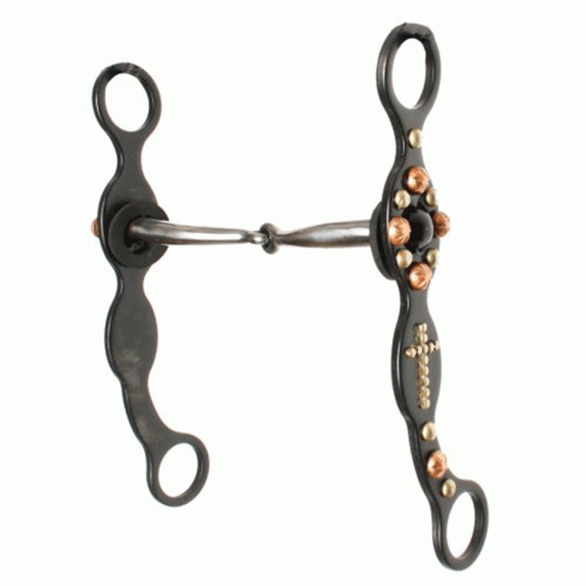 Blued Steel Snaffle Bit - Henderson's Western Store