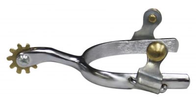 Chrome Plated Spur ~ Youth - Henderson's Western Store