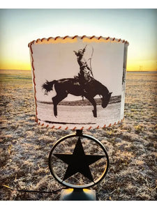 Load image into Gallery viewer, Old West Cowgirls Lampshade