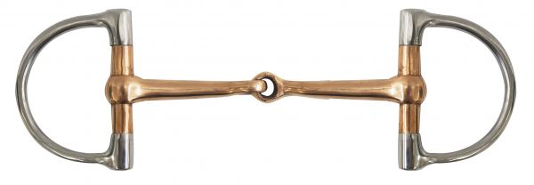 D-Ring Snaffle W/Copper Mouth - Henderson's Western Store