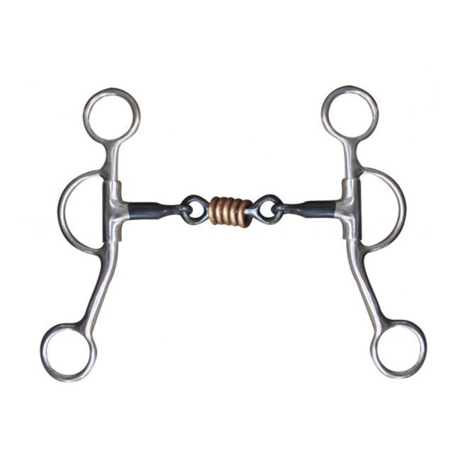 SS Dog Bone Snaffle W/Rings