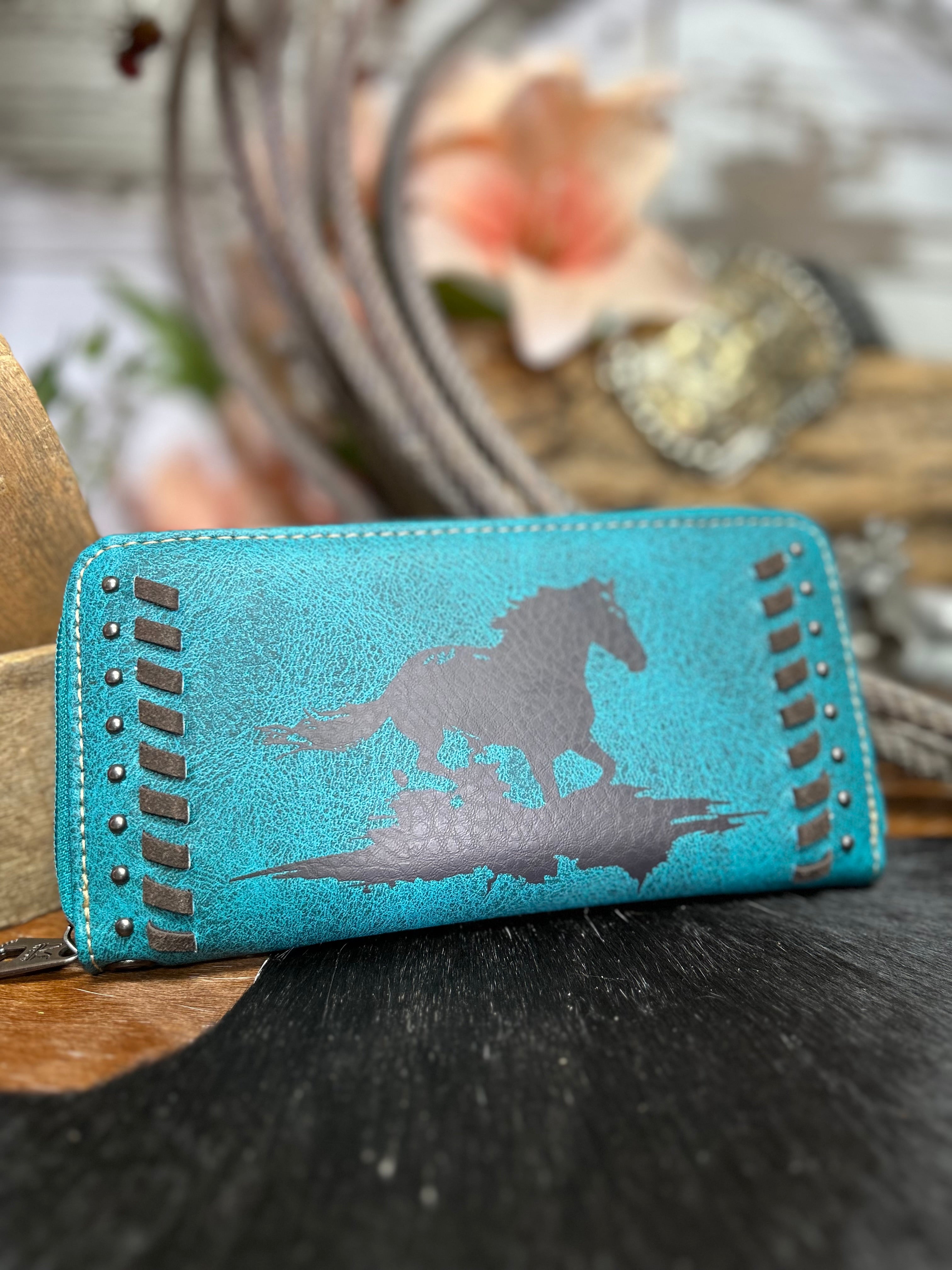 MW Running Horse Wallet - Henderson's Western Store