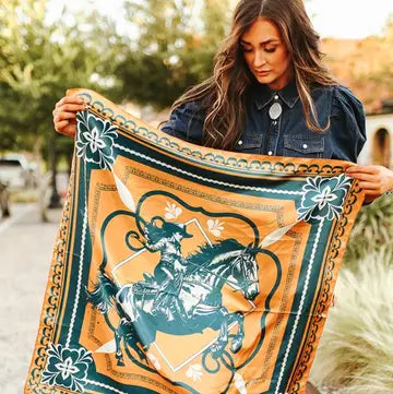 Lucky & Blessed scarfs