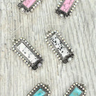 Western Rectangle Concho Earrings - Henderson's Western Store