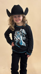 Cowgirl Hardware Watercolor Horse Tee - Henderson's Western Store