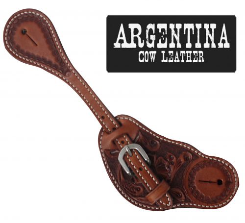 Argentina Cow Leather Spur Straps - Henderson's Western Store