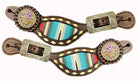 Serape Spur Straps W/Buckstitch - Henderson's Western Store