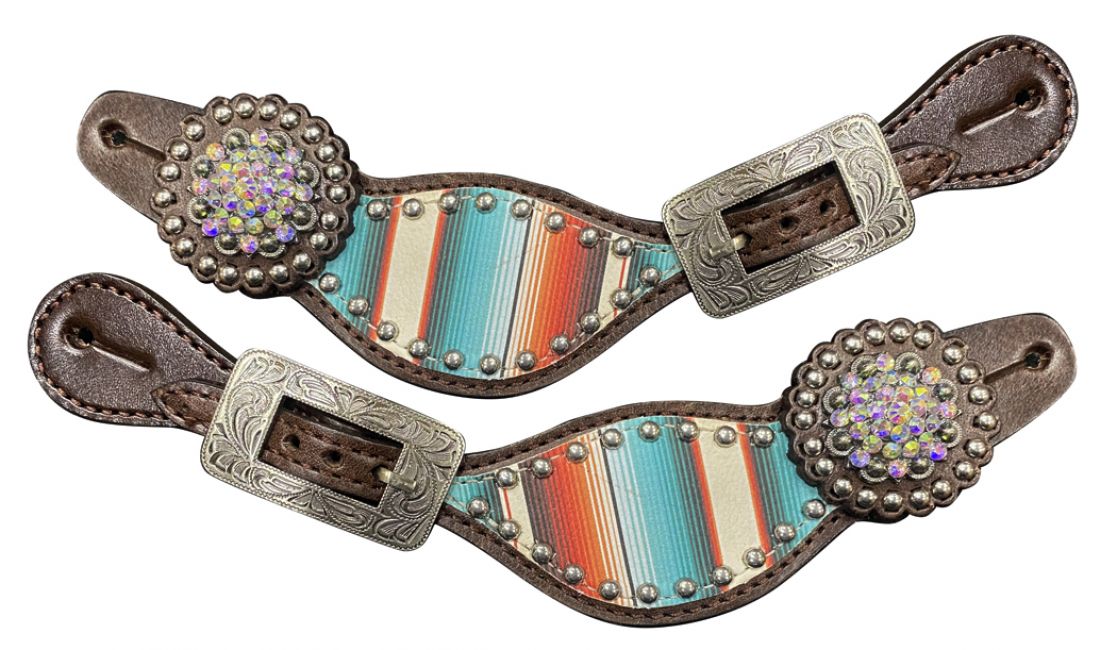 Serape Spur Straps - Henderson's Western Store