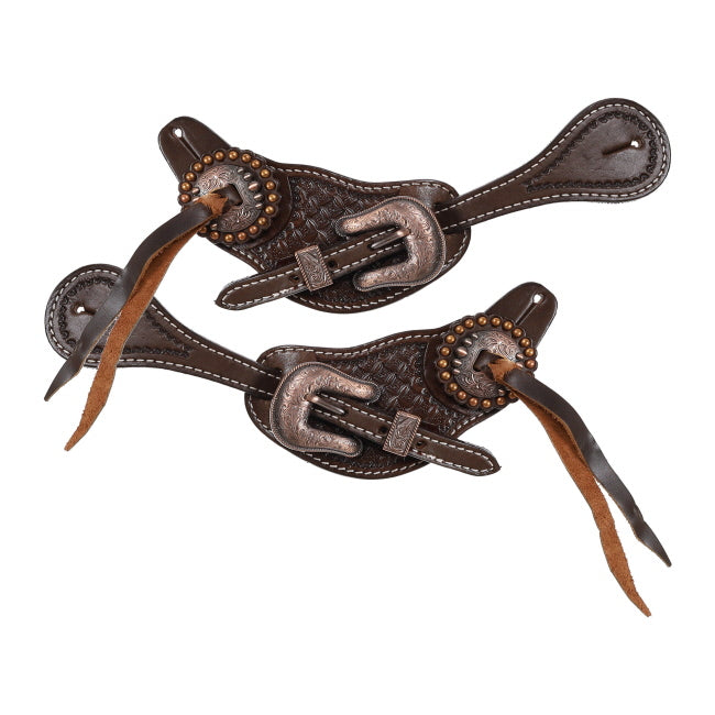 Leather Copper Ridge Spur Strap - Henderson's Western Store