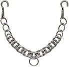 Curb Chain & Hooks 12" Stainless Steel - Henderson's Western Store