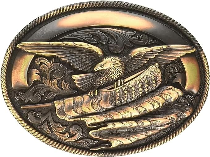 M & F WESTERN Belt Buckle