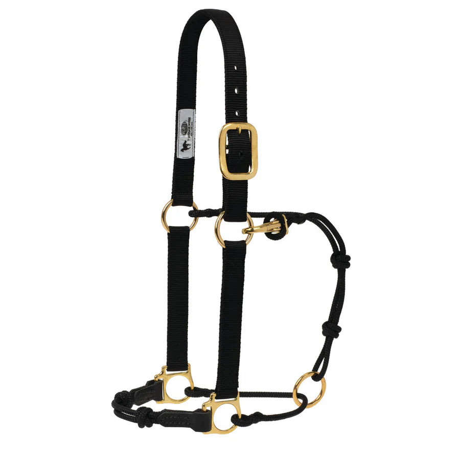 Horsemans Halter ~ Black