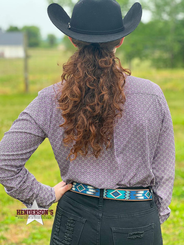 Ladies Cinch Arenaflex ~ Lilac - Henderson's Western Store