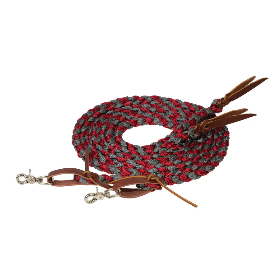 Braided Split Reins - Henderson's Western Store