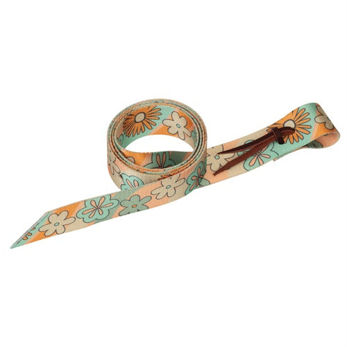 Poly Tie Strap ~ Retro Flower