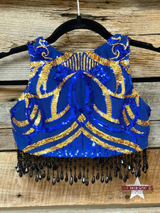 Load image into Gallery viewer, Royal Beauty Youth &quot;Mini&quot;  Bolero W/Beaded Fringe - Henderson&#39;s Western Store