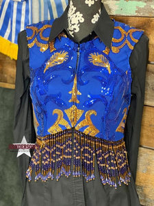 Load image into Gallery viewer, Royal Beauty Bolero II W/ Beaded Fringe - Henderson&#39;s Western Store