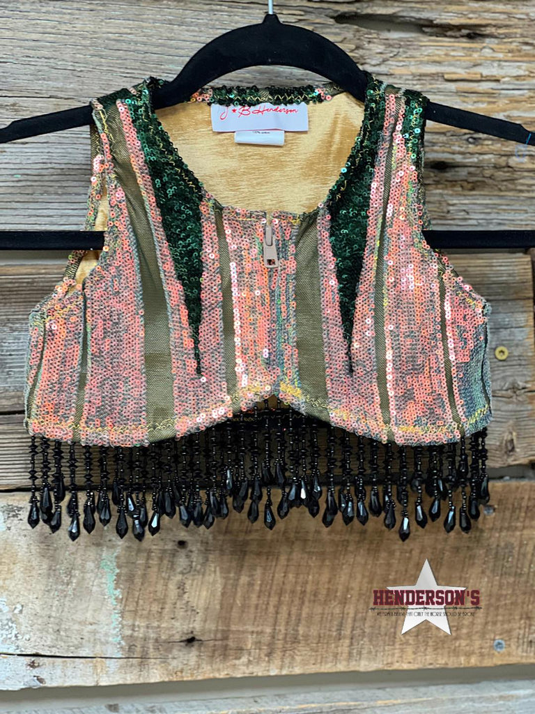 Mojito Youth "Mini"  Bolero W/Beaded Fringe - Henderson's Western Store