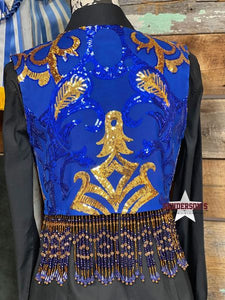 Load image into Gallery viewer, Royal Beauty Bolero II W/ Beaded Fringe - Henderson&#39;s Western Store