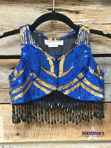 Load image into Gallery viewer, Royal Beauty Youth &quot;Mini&quot;  Bolero W/Beaded Fringe - Henderson&#39;s Western Store