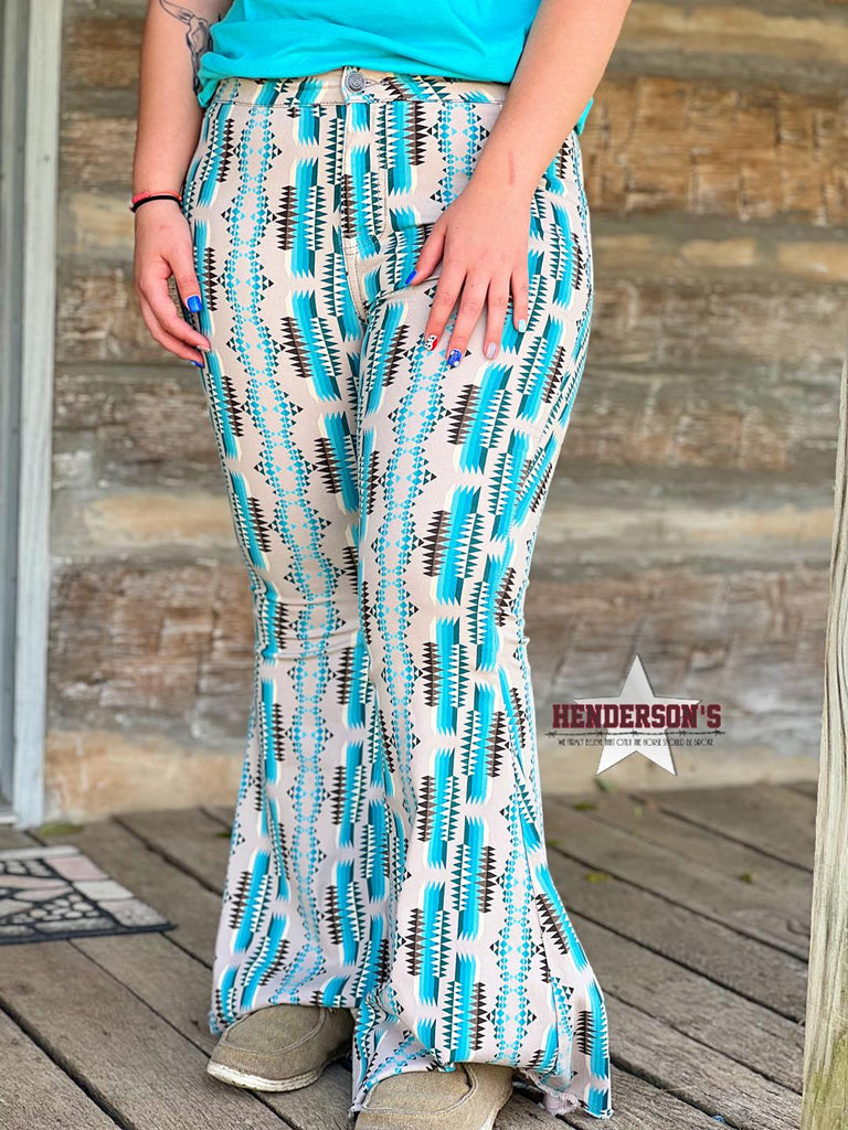 Aztec Bargain Bell Bottoms by Rock & Roll - Henderson's Western Store