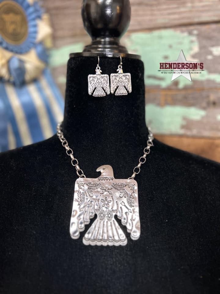 Aztec Thunderbird Necklace - Henderson's Western Store