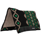 Synergy Flex Contoured Pad ~ Black/Green - Henderson's Western Store