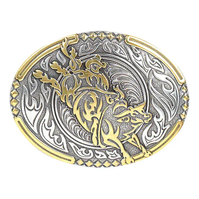 M & F WESTERN Belt Buckle