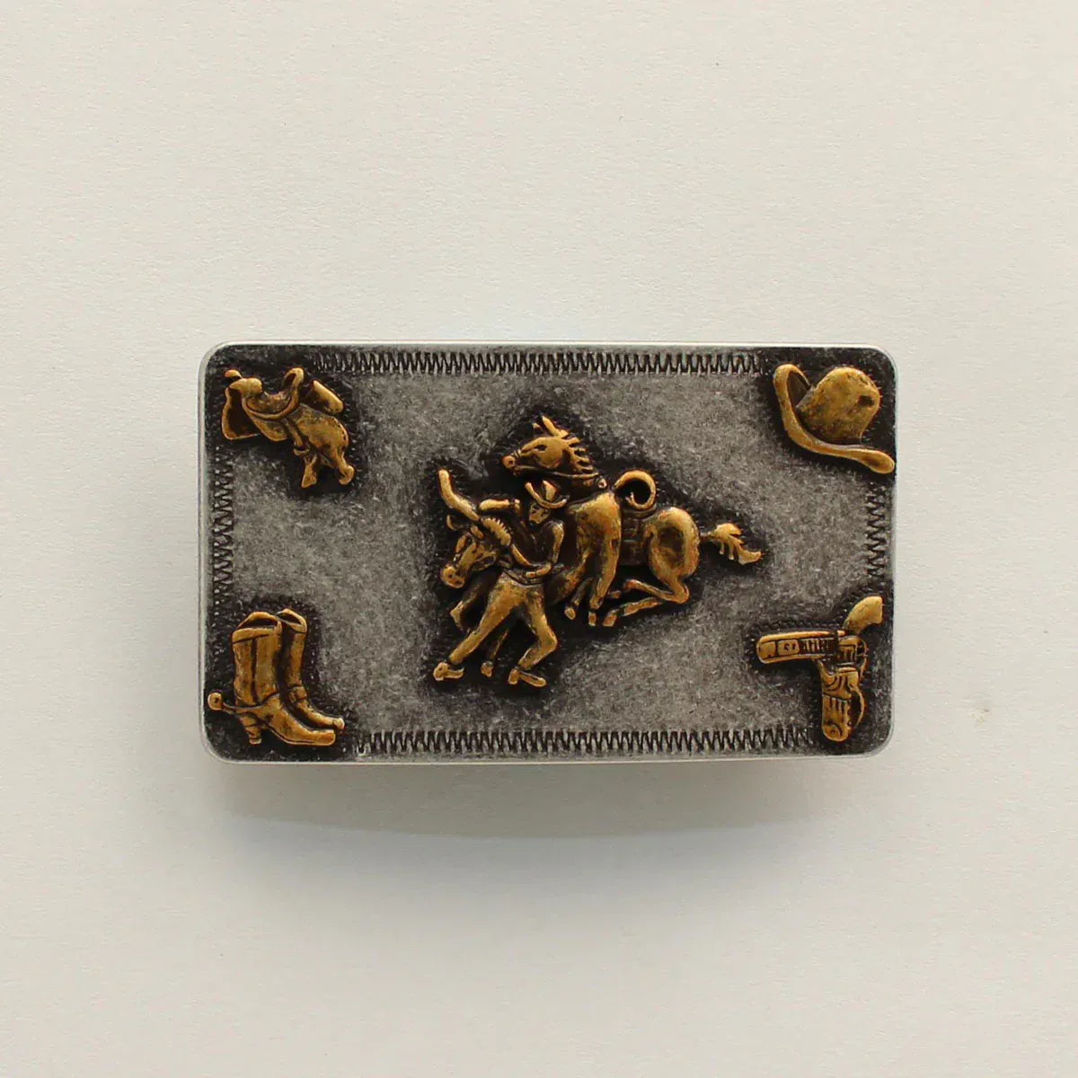 M & F WESTERN Belt Buckle