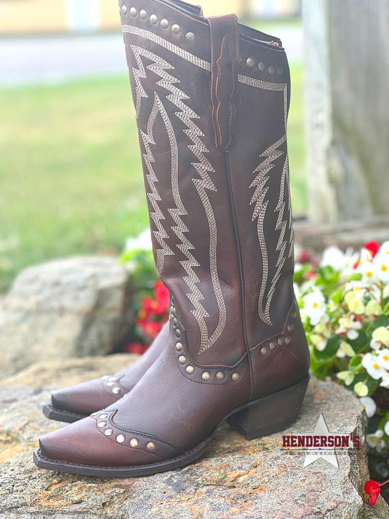 Sadi Boots by Dan Post ~ Brown - Henderson's Western Store