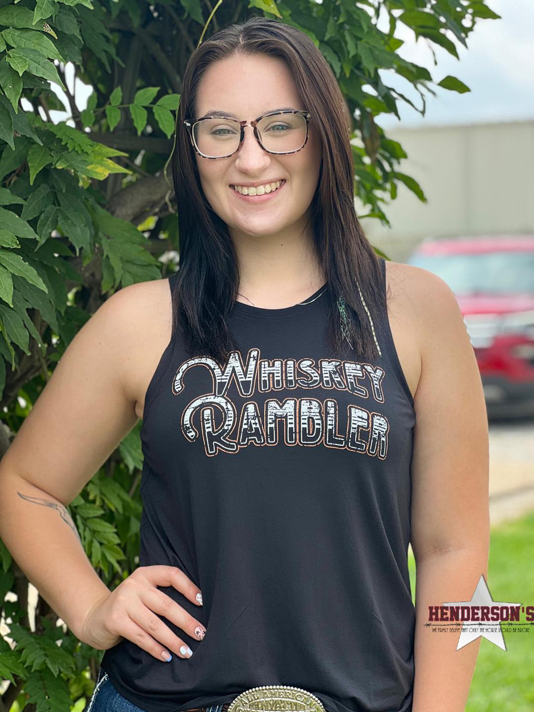 Whiskey Rambler Tank by Rock & Roll - Henderson's Western Store