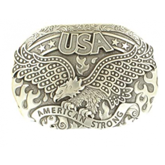 USA Eagle Belt Buckle - Henderson's Western Store