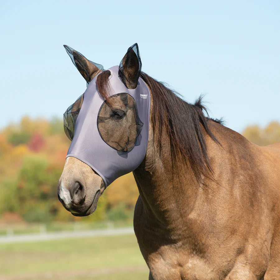 Synergy® Powered by Coolcore® Fly Mask ~ Graphite - Henderson's Western Store