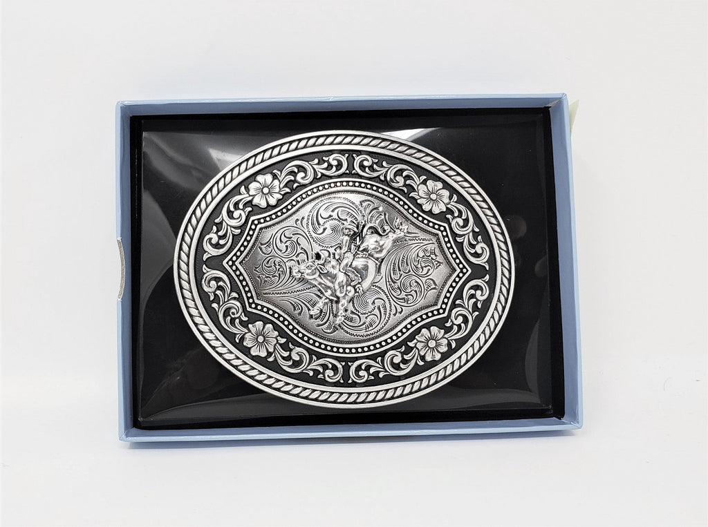 Bull Rider W/Filigree Belt Buckle - Henderson's Western Store