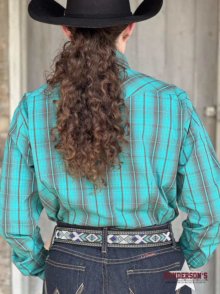 Ladies Rough Stock ~ Turquoise - Henderson's Western Store