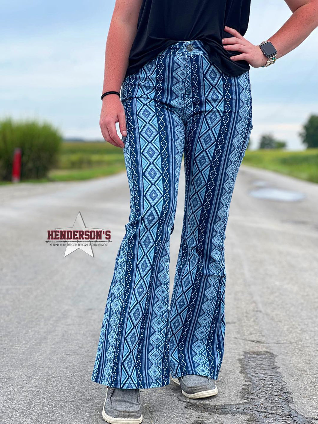 Aztec Button Flare by Rock & Roll - Henderson's Western Store