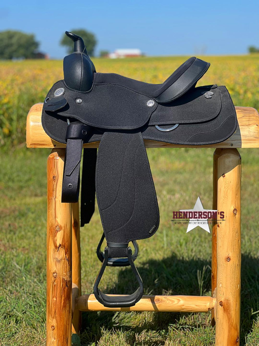 Wintec Western Synthetic Saddle ~ Black 14