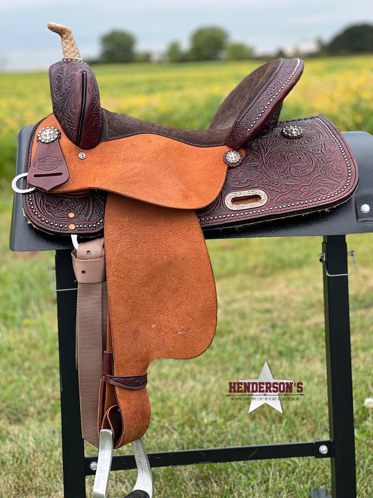 High Horse Eden Barrel Saddle ~  14.5" - Henderson's Western Store