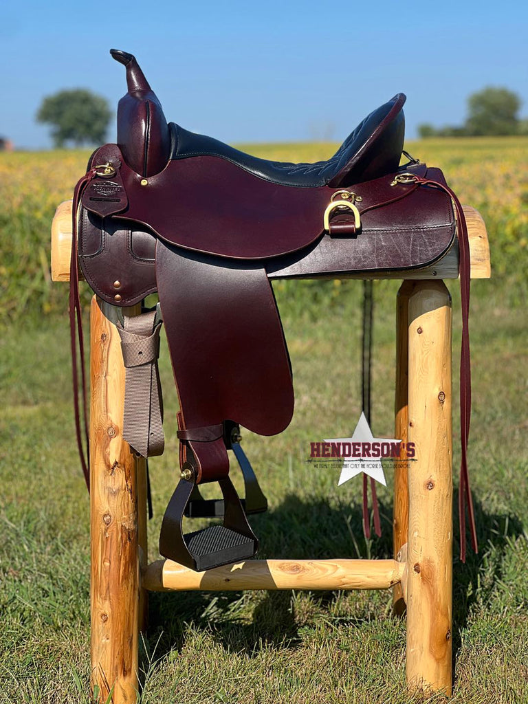 Big Springs Trail Saddle ~ 17" - Henderson's Western Store