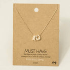 Dainty Boot/Horseshoe Pendant Necklace - Henderson's Western Store