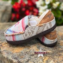 Load image into Gallery viewer, Youth Boot Aztec Ankle Slippers ~ Robbie - Henderson&#39;s Western Store