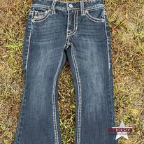 Boy's Straight Stitch Reflex Bootcut Jeans by Rock & Roll - Henderson's Western Store