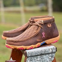 Chukka Driving Moc by Twisted X ~ Pink - Henderson's Western Store