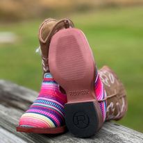 Girl's Glitter Serape Boots by Roper - Henderson's Western Store
