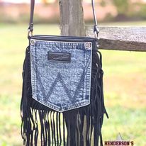 Wrangler Denim Pocket Crossbody - Henderson's Western Store